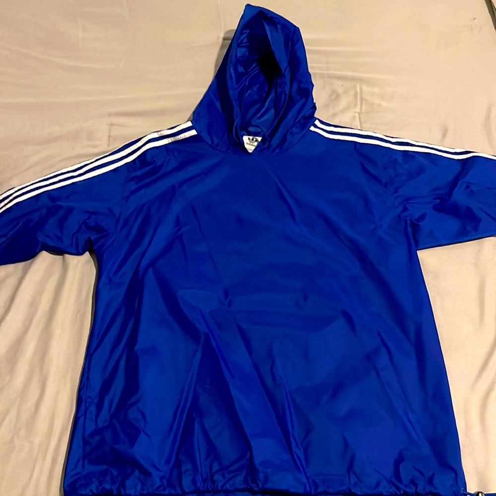 SOLD Adidas Poncho Windbreaker
